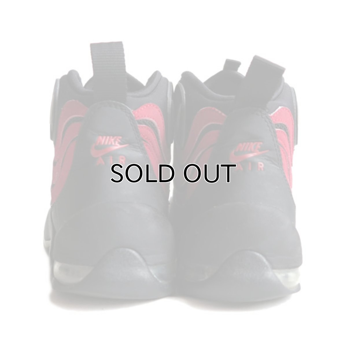 画像5: 2014's NIKE "AIR BAKIN" Basketball Shoes　color : BLACK/RED　size US 9,5 (5)