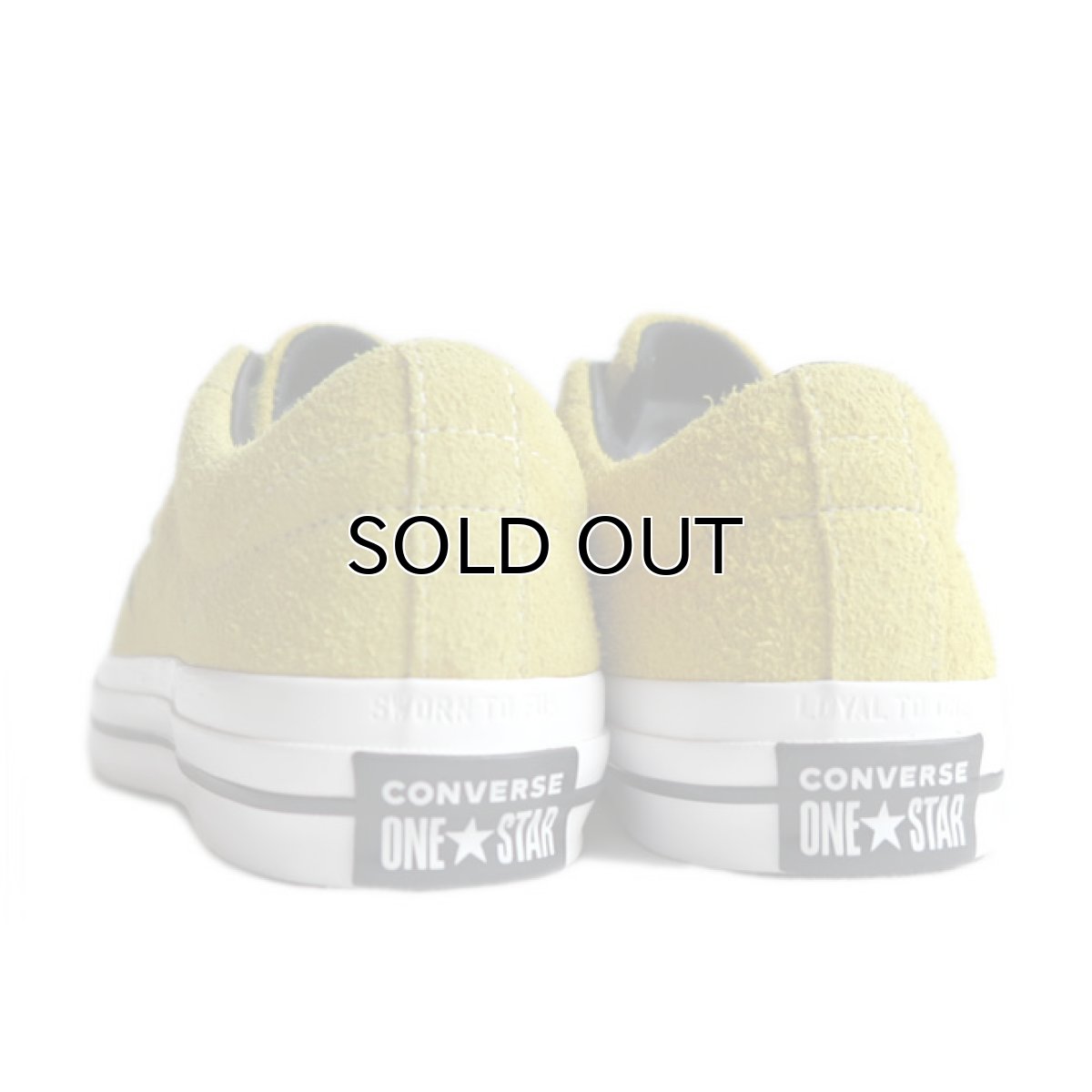 画像4: NEW CONVERSE "ONE STAR" Suede Sneaker -45 Years Limited Model-　color : YELLOW　size US 8, 8.5, 9,  10 (4)