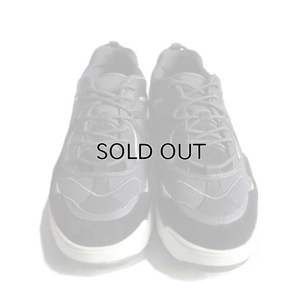 画像2: NEW VANS "VARIX WC" Leather/Mesh Sneaker　BLACK MULTI　size US 11 (2)