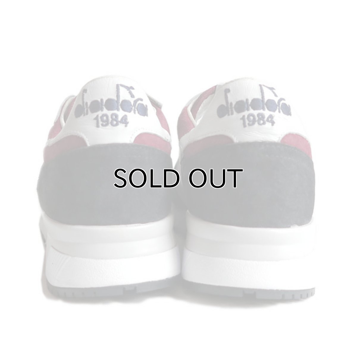 画像4: NEW DIADORA "HERITAGE LINE" Leather Sneaker　color : NAVY/BURGUNDY　size US 9 (4)