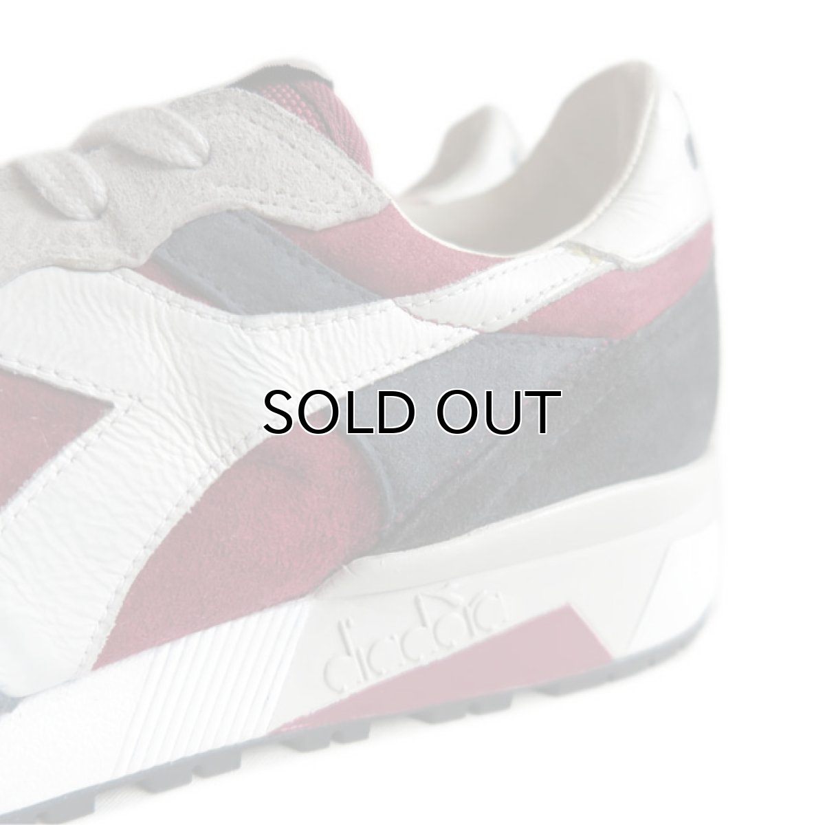 画像6: NEW DIADORA "HERITAGE LINE" Leather Sneaker　color : NAVY/BURGUNDY　size US 9 (6)