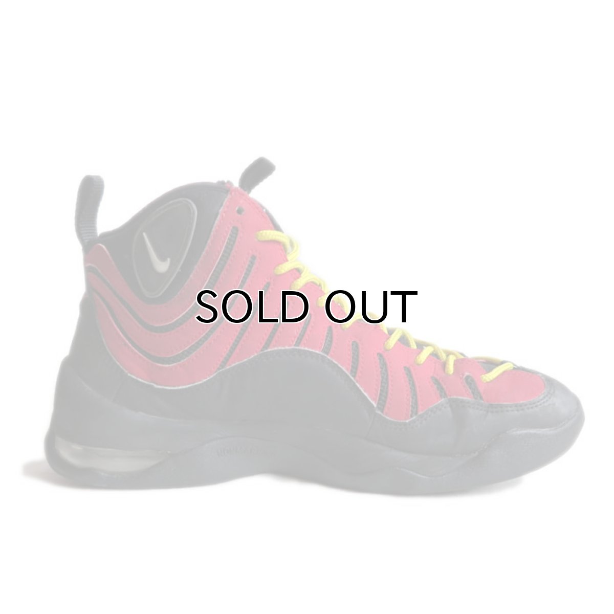 画像4: 2014's NIKE "AIR BAKIN" Basketball Shoes　color : BLACK/RED　size US 9,5 (4)