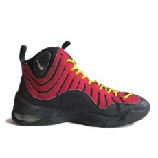 画像4: 2014's NIKE "AIR BAKIN" Basketball Shoes　color : BLACK/RED　size US 9,5 (4)