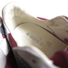 画像7: NEW DIADORA "HERITAGE LINE" Leather Sneaker　color : NAVY/BURGUNDY　size US 9 (7)