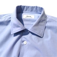 画像5: Riprap "Broad Cotton Semi Open Collar Shirt"  color : SAX　size MEDIUM (5)