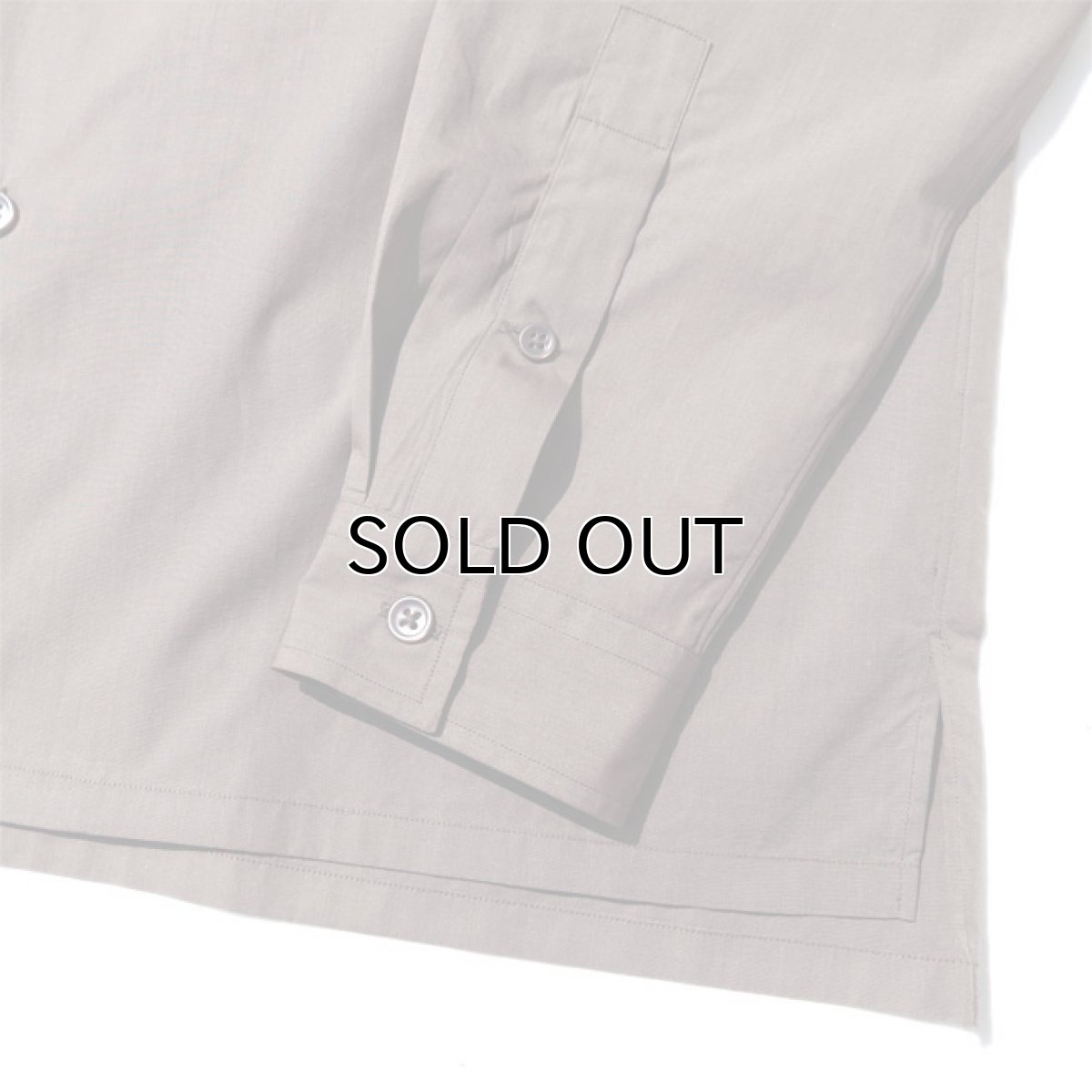 画像6: Riprap "Broad Cotton Semi Open Collar Shirt"  color : BROWN　size MEDIUM, LARGE, X-LARGE (6)