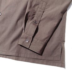 画像6: Riprap "Broad Cotton Semi Open Collar Shirt"  color : BROWN　size MEDIUM, LARGE, X-LARGE (6)