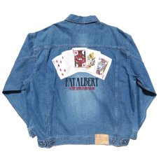 画像3: PLATINUM FUBU Fat Albert Denim Jacket  -DEAD STOCK-　color : BLUE DENIM　size XXL(表記XXL) (3)