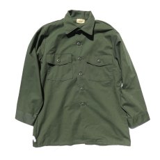 画像3: 1980's U.S. ARMY Utility Shirt -Hand Painting-　color : OLIVE　size M(表記15 1/2) (3)