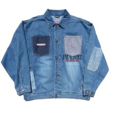 画像2: PLATINUM FUBU Fat Albert Denim Jacket  -DEAD STOCK-　color : BLUE DENIM　size XXL(表記XXL) (2)