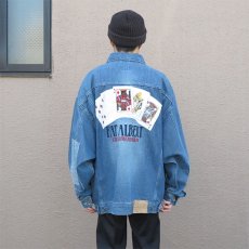 画像10: PLATINUM FUBU Fat Albert Denim Jacket  -DEAD STOCK-　color : BLUE DENIM　size XXL(表記XXL) (10)