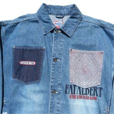 画像4: PLATINUM FUBU Fat Albert Denim Jacket  -DEAD STOCK-　color : BLUE DENIM　size XXL(表記XXL) (4)