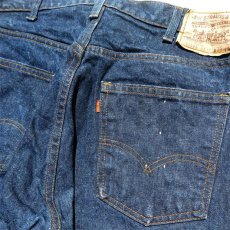 画像6: 1980's Levi's 505 Blue Denim 5-Pocket Pants　濃紺　W33INCH(表記W35L30) (6)