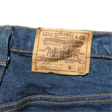 画像8: 1980's Levi's 509 Blue Denim 5-Pocket Pants　濃紺　W34INCH(表記W34L30) (8)