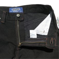 画像5: 1990's Lee Pipes Cotton Twill Baggy Pants  -DEAD STOCK-　BLACK　size W29INCH (表記30) (5)