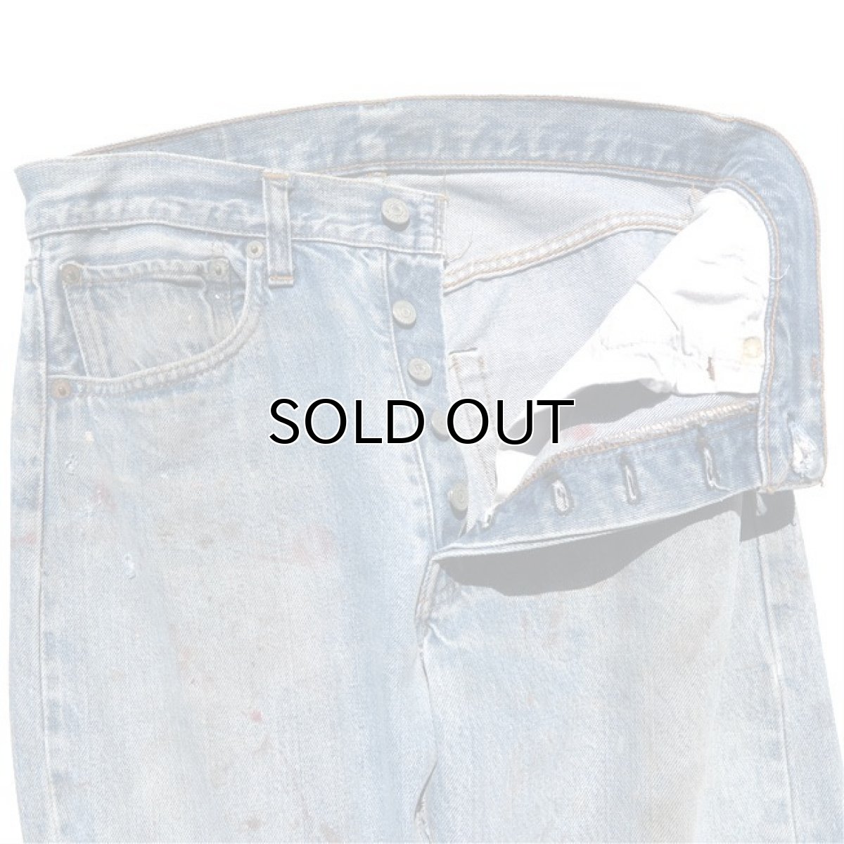 画像5: 1970's Levi's 501 Late 66 Indigo Denim 5-Pocket Pants　W30INCH(表記W32L32) (5)