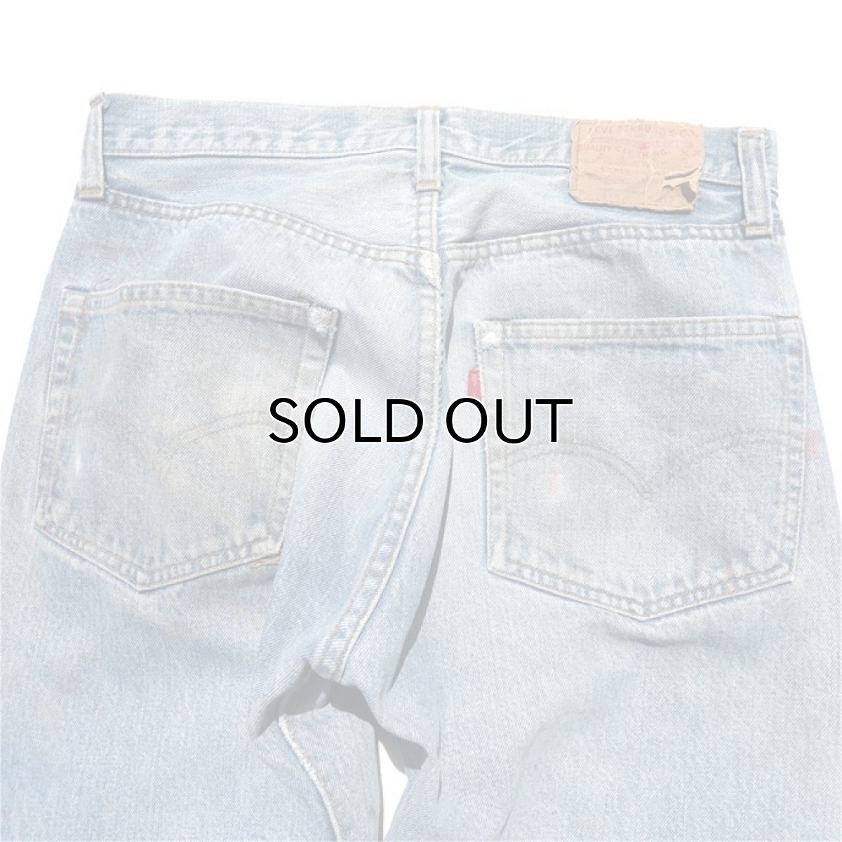 画像8: 1970's Levi's 501 Late 66 Indigo Denim 5-Pocket Pants　W30INCH(表記W32L32) (8)
