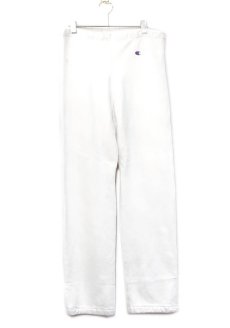 画像1: 1980's Champion REVERSE WEAVE Sweat Pants　WHITE　size S-M (表記L) (1)