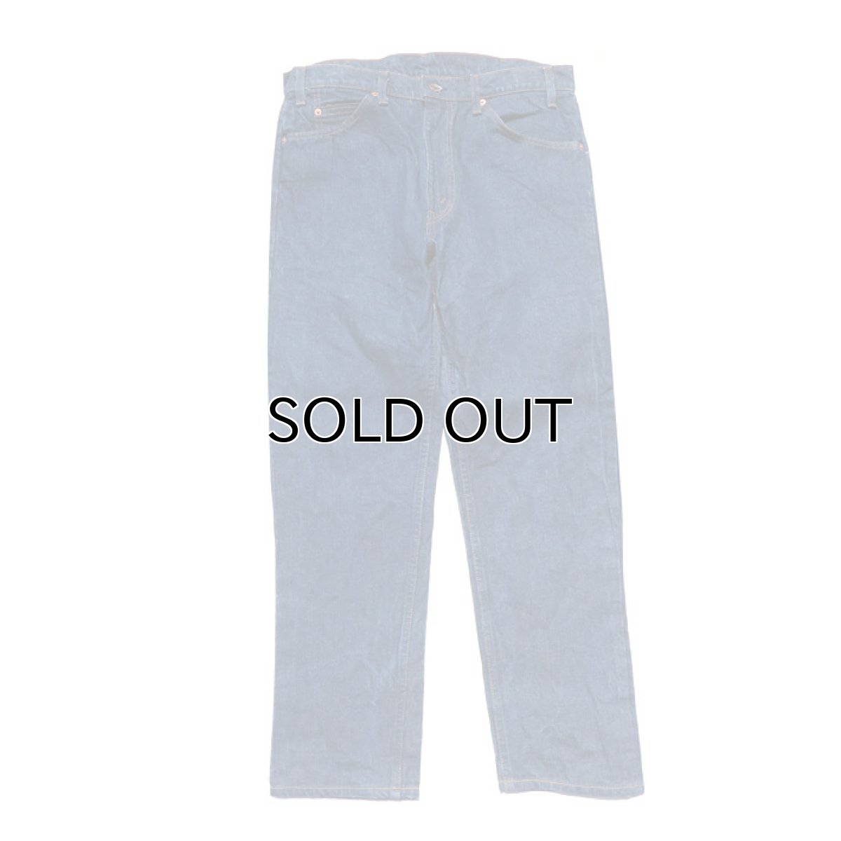 画像2: 1980's Levi's 505 Blue Denim 5-Pocket Pants 濃紺 W33INCH(表記W35L30) (2)