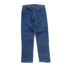 画像2: 1980's Levi's 505 Blue Denim 5-Pocket Pants　濃紺　W33INCH(表記W35L30) (2)
