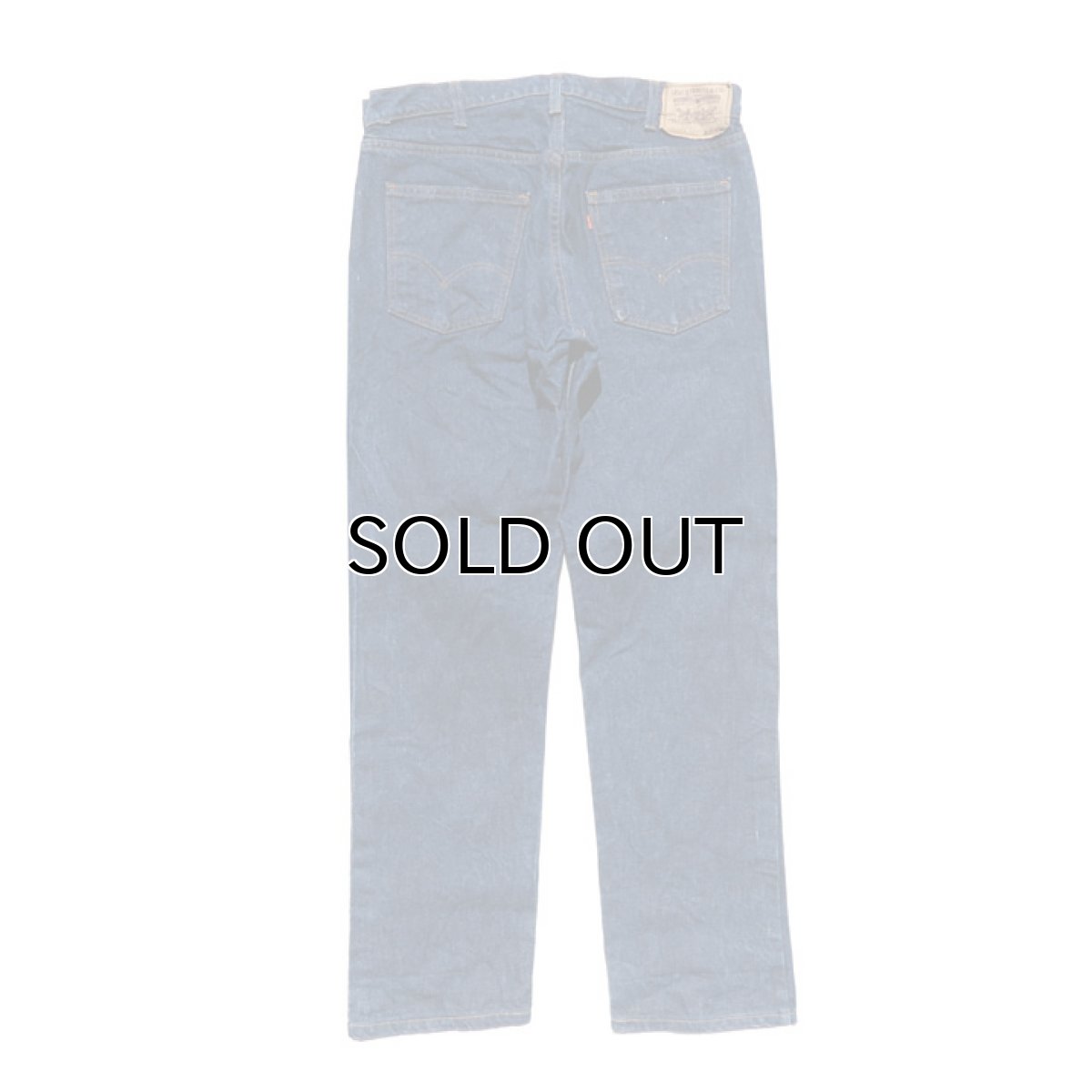 画像3: 1980's Levi's 505 Blue Denim 5-Pocket Pants 濃紺 W33INCH(表記W35L30) (3)