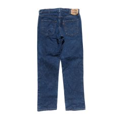 画像3: 1980's Levi's 505 Blue Denim 5-Pocket Pants　濃紺　W33INCH(表記W35L30) (3)