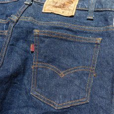 画像7: 1980's Levi's 509 Blue Denim 5-Pocket Pants　濃紺　W34INCH(表記W34L30) (7)