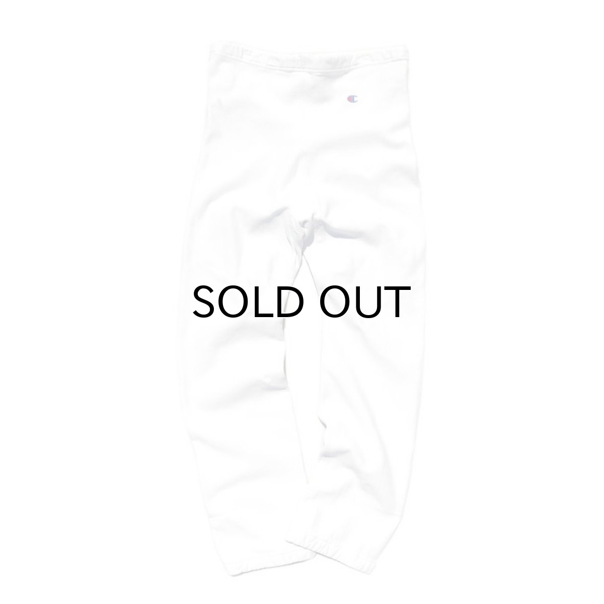 画像2: 1980's Champion REVERSE WEAVE Sweat Pants WHITE size S-M (表記L) (2)