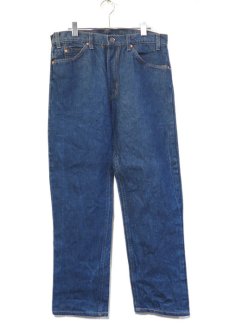 画像1: 1980's Levi's 505 Blue Denim 5-Pocket Pants　濃紺　W33INCH(表記W35L30) (1)