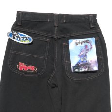 画像6: 1990's Lee Pipes Cotton Twill Baggy Pants  -DEAD STOCK-　BLACK　size W29INCH (表記30) (6)