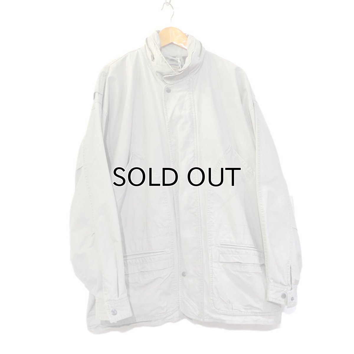 画像1: 1990's "MIDWEST" Pigment Dyed Cotton Jacket　size XL (表記L) (1)