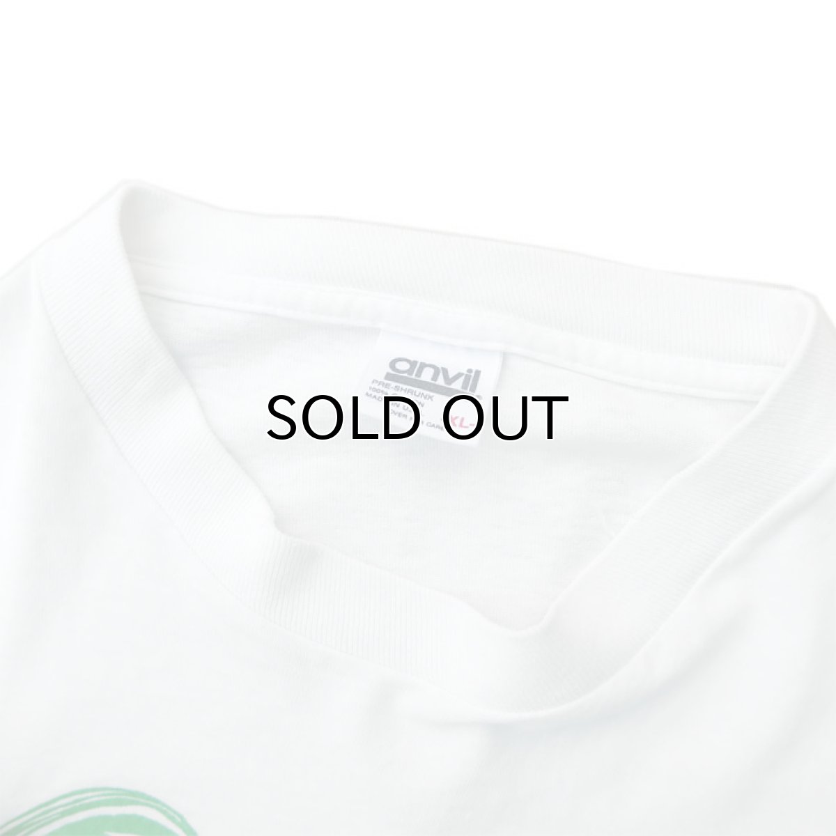 画像3: 1990's anvil "ONE BLOOD" Print L/S T-Shirt WHITE size LARGE(表記XL) (3)