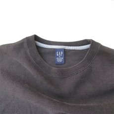 画像3: 1990's GAP Heavy Cotton 2-Tone L/S T-Shirt　BLACK/GREY　size M-L(表記M) (3)