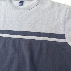 画像4: 1990's GAP Heavy Cotton 2-Tone L/S T-Shirt　GREY/NAVY　size L(表記L) (4)