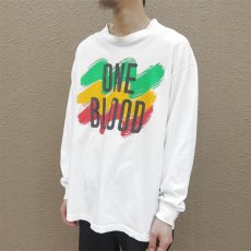 画像8: 1990's anvil "ONE BLOOD" Print L/S T-Shirt　WHITE　size LARGE(表記XL) (8)