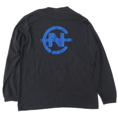 画像3: NAUTICA competition Logo Print L/S T-Shirt　BLACK　size L(表記L) (3)