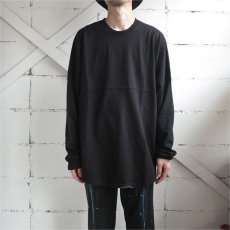 画像5: SPIRIT JERSEY Solid Color L/S T-Shirt　BLACK　size XL, XXL (5)