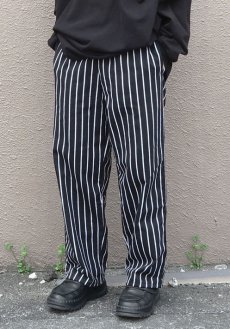 画像1:  US Poly-Cotton Cook Pants　-CHALK STRIPE-　size XS, S, M (1)