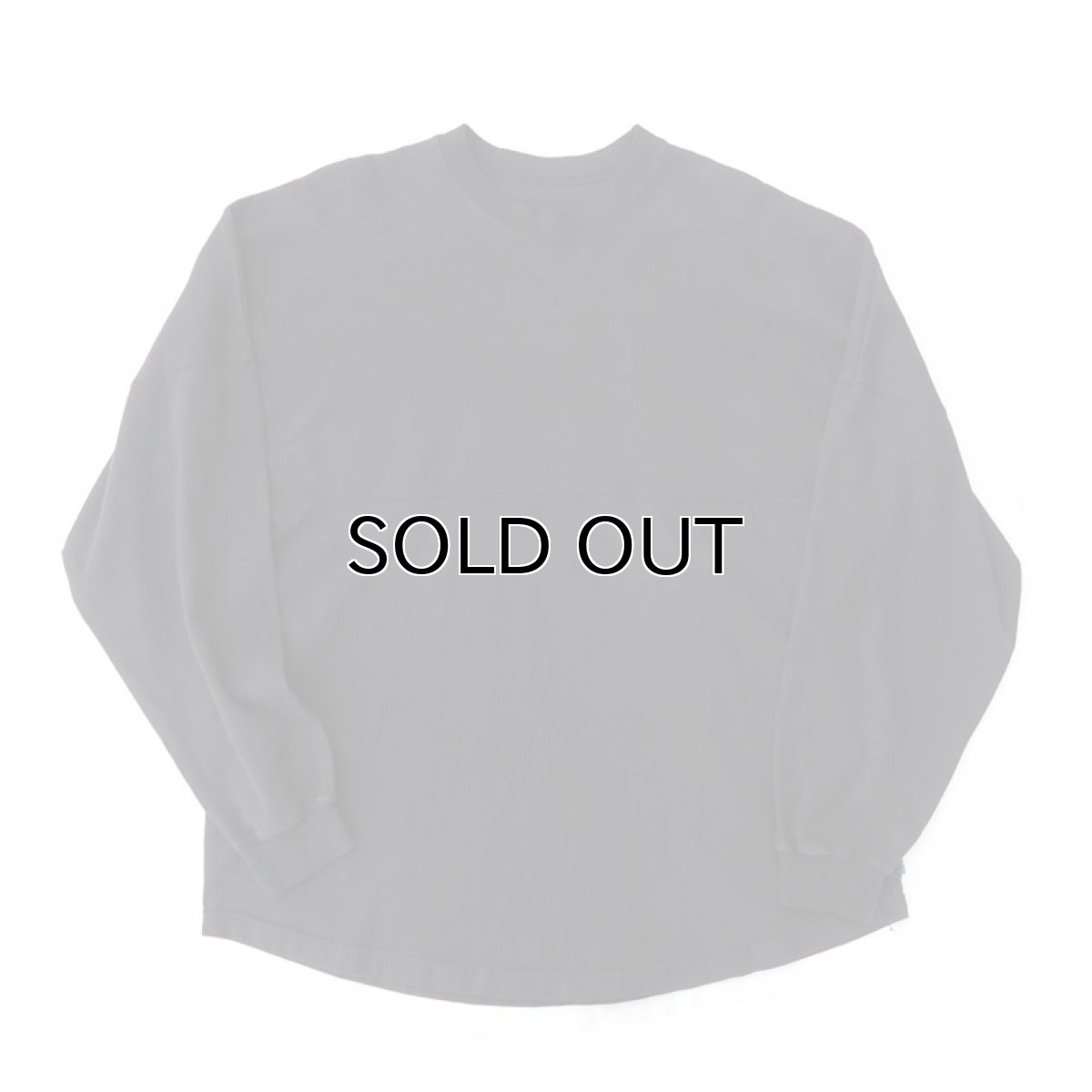 画像2: SPIRIT JERSEY Solid Color L/S T-Shirt BLACK size XL, XXL (2)