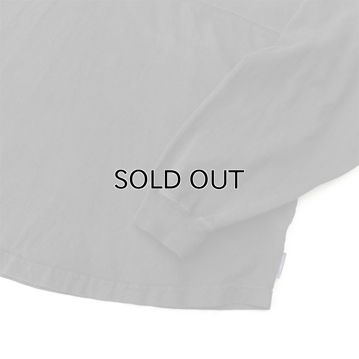 画像4: SPIRIT JERSEY Solid Color L/S T-Shirt BLACK size XL, XXL (4)