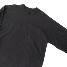 画像3: SPIRIT JERSEY Solid Color L/S T-Shirt　BLACK　size XL, XXL (3)
