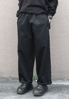 画像1:  US Poly-Cotton Cook Pants　-BLACK-　size XS, S, M (1)