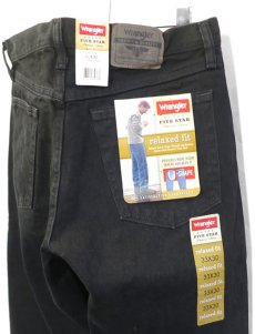 画像1: Wrangler "FIVE STAR" Relaxed Fit Denim Pants　BLACK DENIM　size W32, 33, 36, 38INCH (1)