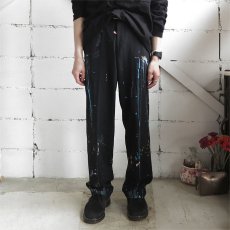 画像8: theory New York Summer Wool Slacks -HAND PAINTING-　BLACK　size W32INCH (表記38R) (8)