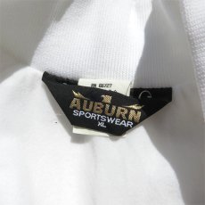 画像5: 1990's AUBURN Nylon Satin Snap Up Jacket -DEAD STOCK-　WHITE　size XL, 3XL (5)