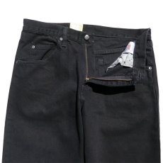 画像3: Wrangler "FIVE STAR" Relaxed Fit Denim Pants　BLACK DENIM　size W32, 33, 36, 38INCH (3)