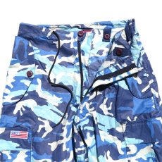 画像4: 1990's~ UFO Camouflage Cargo Trousers　BLUE CAMO　size ~W30INCH (表記XXS) (4)