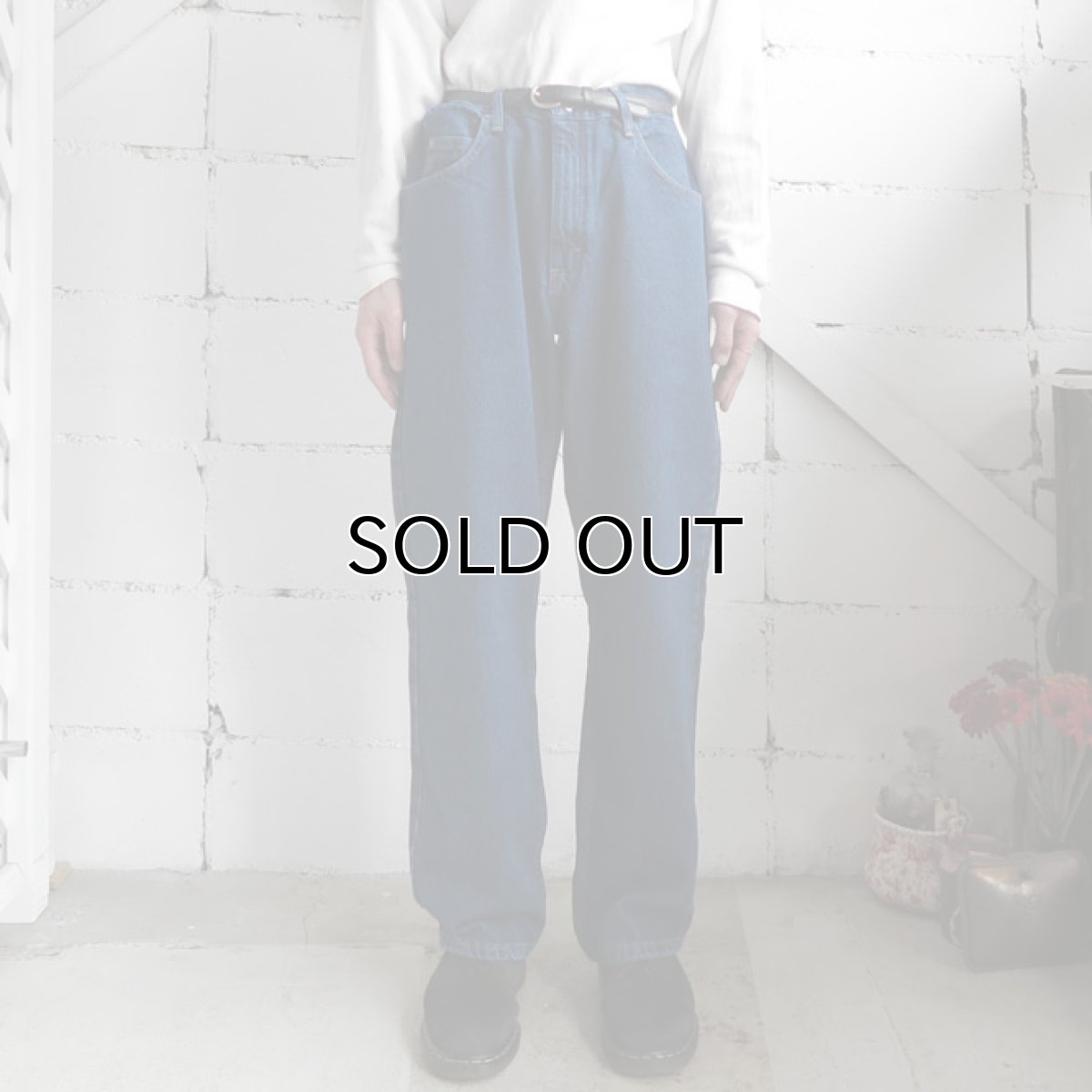 画像6: Wrangler "FIVE STAR" Relaxed Fit Denim Pants　BLUE DENIM　size W34, 36INCH (6)