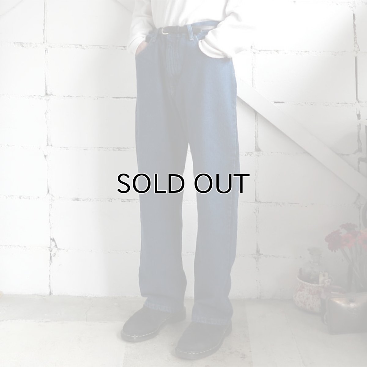 画像7: Wrangler "FIVE STAR" Relaxed Fit Denim Pants　BLUE DENIM　size W34, 36INCH (7)