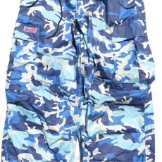 画像6: 1990's~ UFO Camouflage Cargo Trousers　BLUE CAMO　size ~W30INCH (表記XXS) (6)